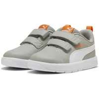Puma COURTFLEX V3 V INF Sneaker, Smokey Gray White-ORANGE