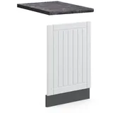 Vicco Unterschrank Frontblende 45 x 67,4 x 1,6 cm Weiß