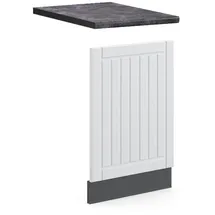 Vicco Unterschrank Frontblende 45 x 67,4 x 1,6 cm Weiß