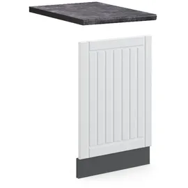 Vicco Unterschrank Frontblende 45 x 67,4 x 1,6 cm Weiß