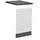 Vicco Unterschrank Frontblende 45 x 67,4 x 1,6 cm Weiß
