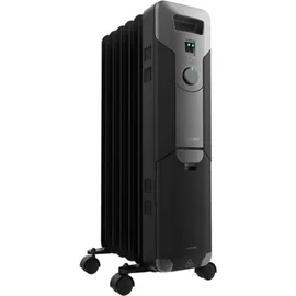 Cecotec ReadyWarm 5000 Space Black. 1000 W, 5 Module, Temperaturregler mit 3 Leistunfsstufe, AutoOff System, Überrollsystem, einfacher Transport, Betriebsanzeiger, 12 m2, Weiss