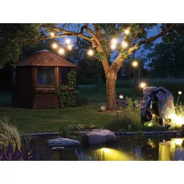 ChiliTec Solar-LED-Lichterkette CT-BGL 10Solar, 10 Lampen, IP44