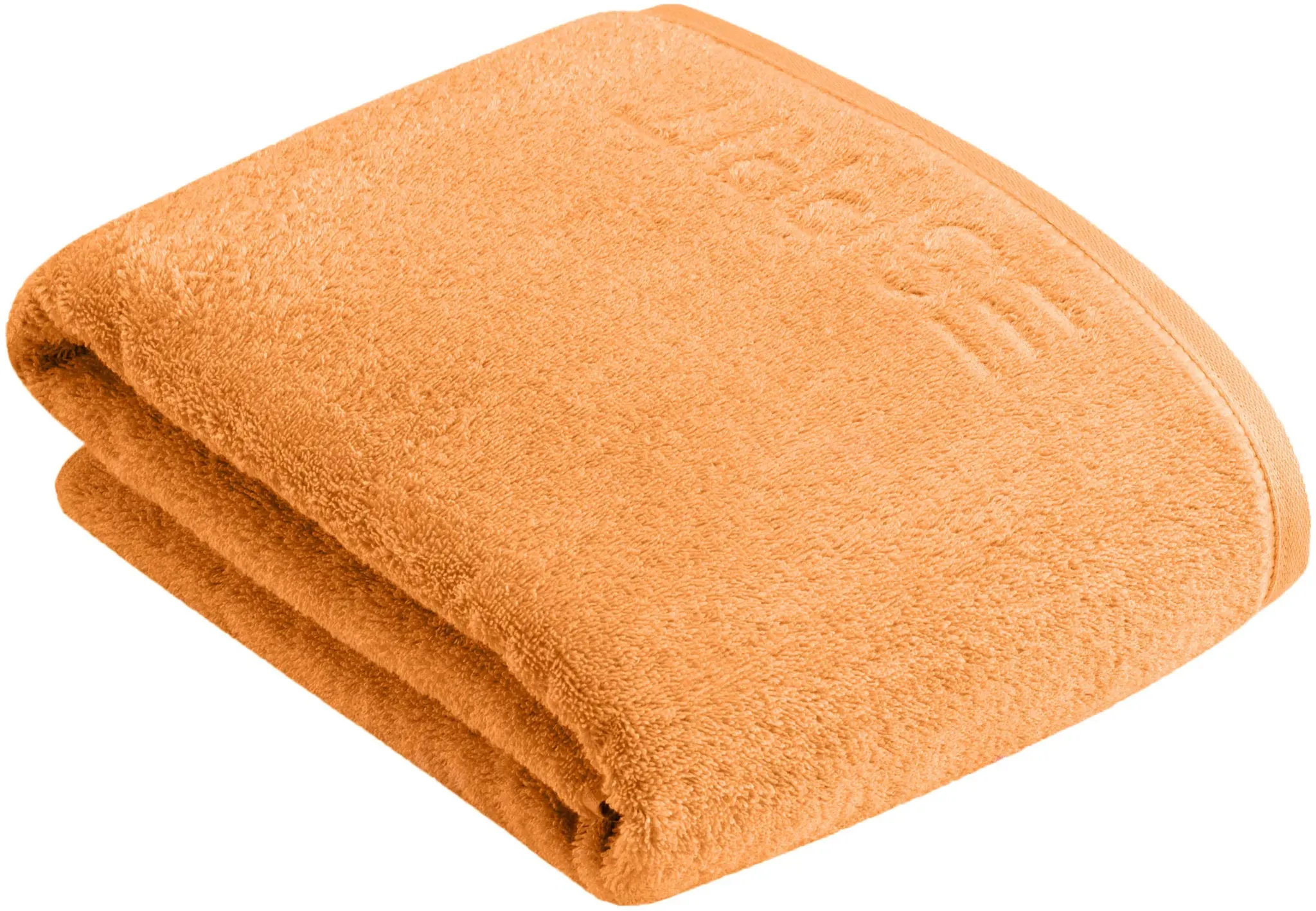 Badetuch ESPRIT "Modern Solid", rot (apricot), B:100cm L:150cm, Obermaterial: 100% Baumwolle, Handtücher (Packung), vegan produziert