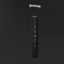 Gorenje NRK6192ABK4 Kühl-Gefrierkombination (304 l, 1860 mm hoch, Schwarz)