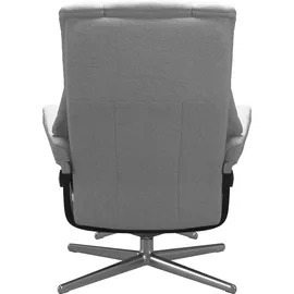 Stressless Mayfair mit Cross Base Rohleder 83 x 102 x 74 cm light grey q2 faron