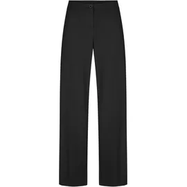 STEHMANN Palazzohose STEHMANN, Damen, Gr. 38, N-Gr, schwarz (schwarz, 900), Web, Obermaterial: 95% Polyester, 5% Elasthan, unifarben, regular fit lang, Hosen Palazzohose, in Überlänge, Topseller