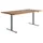 TOPSTAR Schreibtisch E-Table Buche / Grau