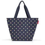 reisenthel Einkaufsshopper m metallic dots blue