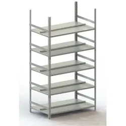 COMPACT Grundregal 1850x1000x600 Kapazität: 120 Ordner 5 Böden, vzk