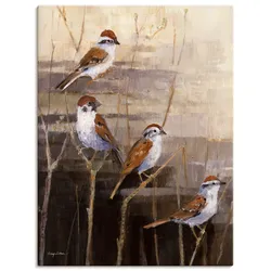 Wandbild ARTLAND "Abend Heiligtum II", braun (farbe bild(er): braun), B:60cm H:80cm T:1,8cm, Canvas, Leinwand, Bilder, als Leinwandbild, Poster in verschied. Größen
