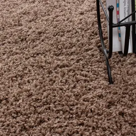 Ayyildiz Life Shaggy 1500 Hochflorteppich 80 cm mokka