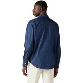 Levi's Barstow Western Standard Langarmhemd Red Cast Rinse Ma M