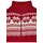 Brandit Textil Norweger Vollreißverschluss Pullover Red S