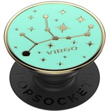 PopSockets PopSockets: PopGrip - Ausziehbarer Sockel und Griff mit einem Austauschbarem Top für Smartphones und Tablets - Enamel Virgo