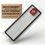 Maxorado Zubehör Set passend für Roborock S4 S5 MAX S6 Pure E2 E3 E4 E5 Q5 Xiaomi C1