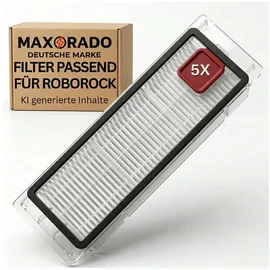 Maxorado Zubehör Set passend für Roborock S4 S5 MAX S6 Pure E2 E3 E4 E5 Q5 Xiaomi C1