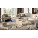 designimpex DC-1 Couchtisch ausziehbar höhenverstellbar 126/168cm in Sonoma Eiche modern vielseitig Wohnzimmertisch Esstisch Beistelltisch Sofatisch platzsparend hochwertig Wohnzimmer Coffee Table