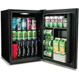 Subcold Cave60 Getränkekühlschrank 54L für 60 Dosen | Bierkühlschrank mit Schwarz, Dosenfach und LED-Beleuchtung | Mini Kühlschrank für Büro, Schlafzimmer & Minibar