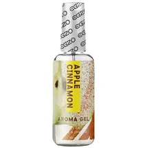 Egzo Aroma Gel Apple Cinamon, aromatisches Gleitgel auf Wasserbasis - mit Geschmack (Apfel Zimt) für köstlichen Oralsex, 1 x 50 ml