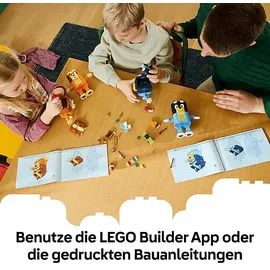LEGO Bluey 11217 Blueys Familie aus Steinen