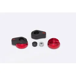 LSL Crash-Pads, rot-lasiert, rot
