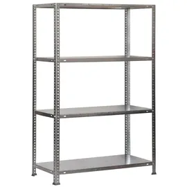 Simon Rack Regal 150 x 100 x 40 cm Silber
