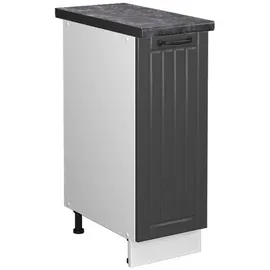 Vicco Apothekerschrank Fame-Line 30 x 60 x 82 cm Weiß