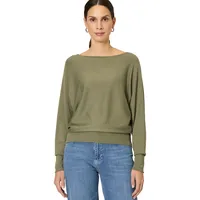Zero Strickpullover mit U-Boot Ausschnitt Pale khaki), | 40