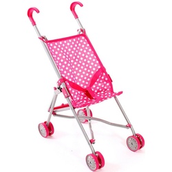 CHIC2000 Puppenbuggy Mini-Buggy, Pink rosa