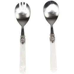 Chic Antique Linas Salat Besteck, antik perlmut