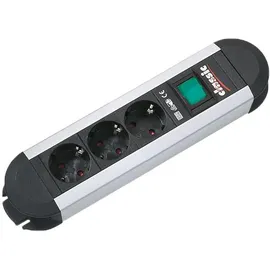Bachmann Steckdosenleiste 1,75 m Schwarz 3 St.