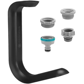 Gardena Liano TapFix Schlauchhalter schwarz