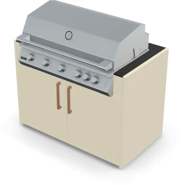 Brabura Fusion 500 RS Modul - Nero Zimbabwe / Perle Blanche / Holzgriff