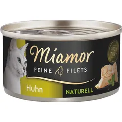 Miamor Feine Filets Naturell Huhn PUR 48x80g Sparpaket
