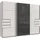 WIMEX Schwebetürenschrank Saigon 270 x 208 x 0 cm Weiß