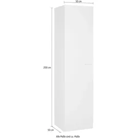 kochstation Mehrzweckschrank KS-Elster 50 x 50 x 200 cm Braun