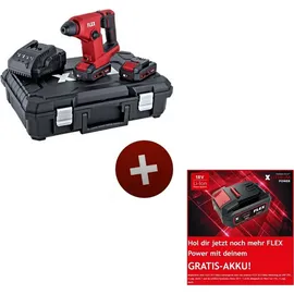 Flex FHE 1-16 18.0-EC TC 2.5/Set Akku-Bohrhammer inkl. Koffer + 2 Akkus 2.5Ah 531312