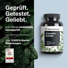 Natural Elements Curcuma Extrakt Kapseln 90 St.