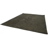 Morgenland Kelim Teppich Arvin rechteckig, 10 mm Höhe, Kurzflor schwarz - 300 x 200 cm