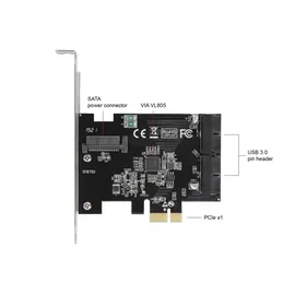 DeLock PCI Express Karte zu 2x USB 3.0 Pfostenstecker,