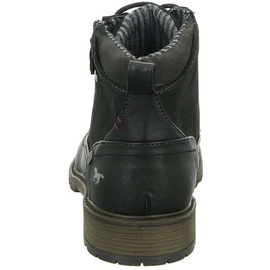 Mustang Herren Stiefel schwarz 41