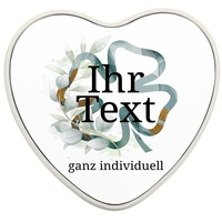 Stempel-fabrik.de Isolierte Trinkflasche Aquarell mit Buchstabe oder Motiv –