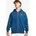 Bb Fleece Kapuzenjacke Court Blue/Lt Khaki L