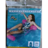 Wasserhängematte schwimmende Luftmatratze 100x70 cm Wasserliege Schwimmsessel