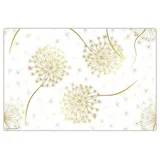 cover-your-desk Schreibtischunterlage für Kinder und Erwachsene Goldene Pusteblume, aus hochwertigem Vinyl , 60 x 40 cm