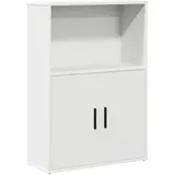 vidaXL Bücherregal 60 x 24 x 85 cm Weiß