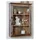 Chic Antique Wandregal 60 x 40 x 13 cm Braun