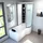 AcquaVapore Kombination Badewanne Dusche K55-L01 Duschtempel 170x100 cm