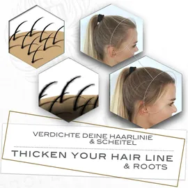 Fidentia Haar Concealer Shader | Dunkles Mittelbraun